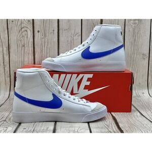 Nike Blazer Mid '77 GS White Red Blue Youth Size 5Y DA0486 117 New